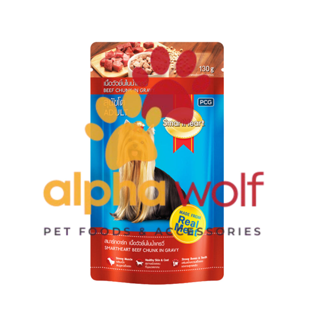 Smart Heart Dog Wet Food in Pouch 130g