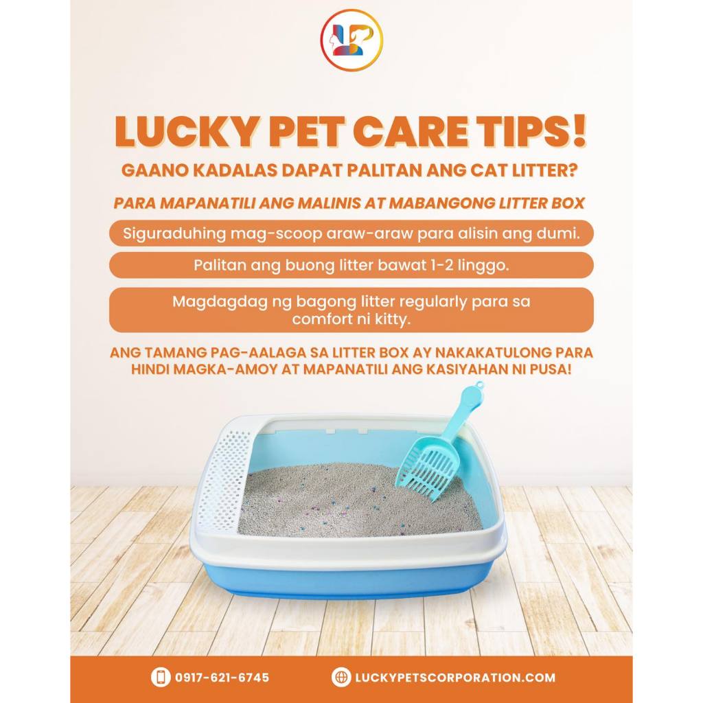 Lucky Pets Tofu Cat Litter 8L
