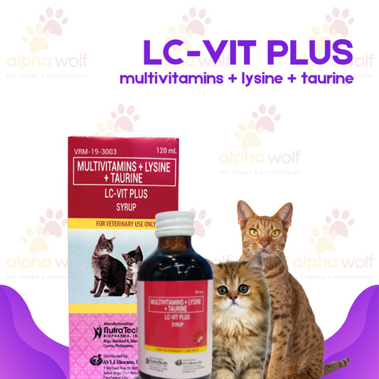 LC-Vit Plus (For Cats) w/ Taurine 60-120ml