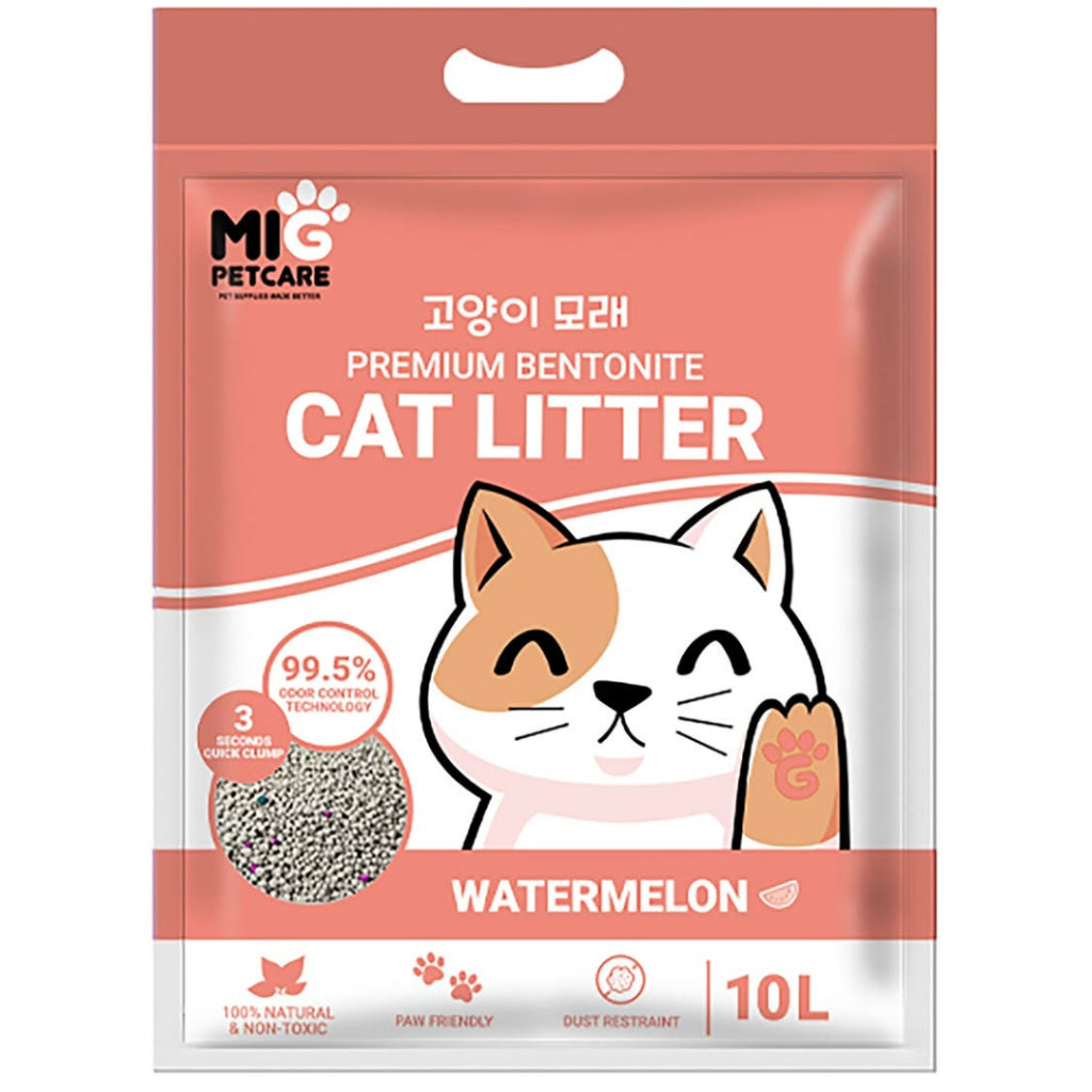 MIG PETCARE Premium Bentonite Cat Litter 10L