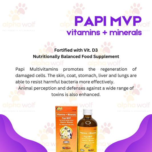 Papi MVP Multivitamin 120ml