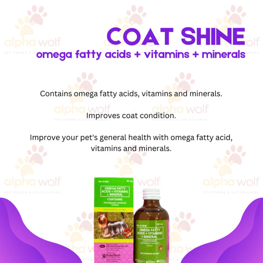 Coat Shine Performance Enhancer 60ml-120ml