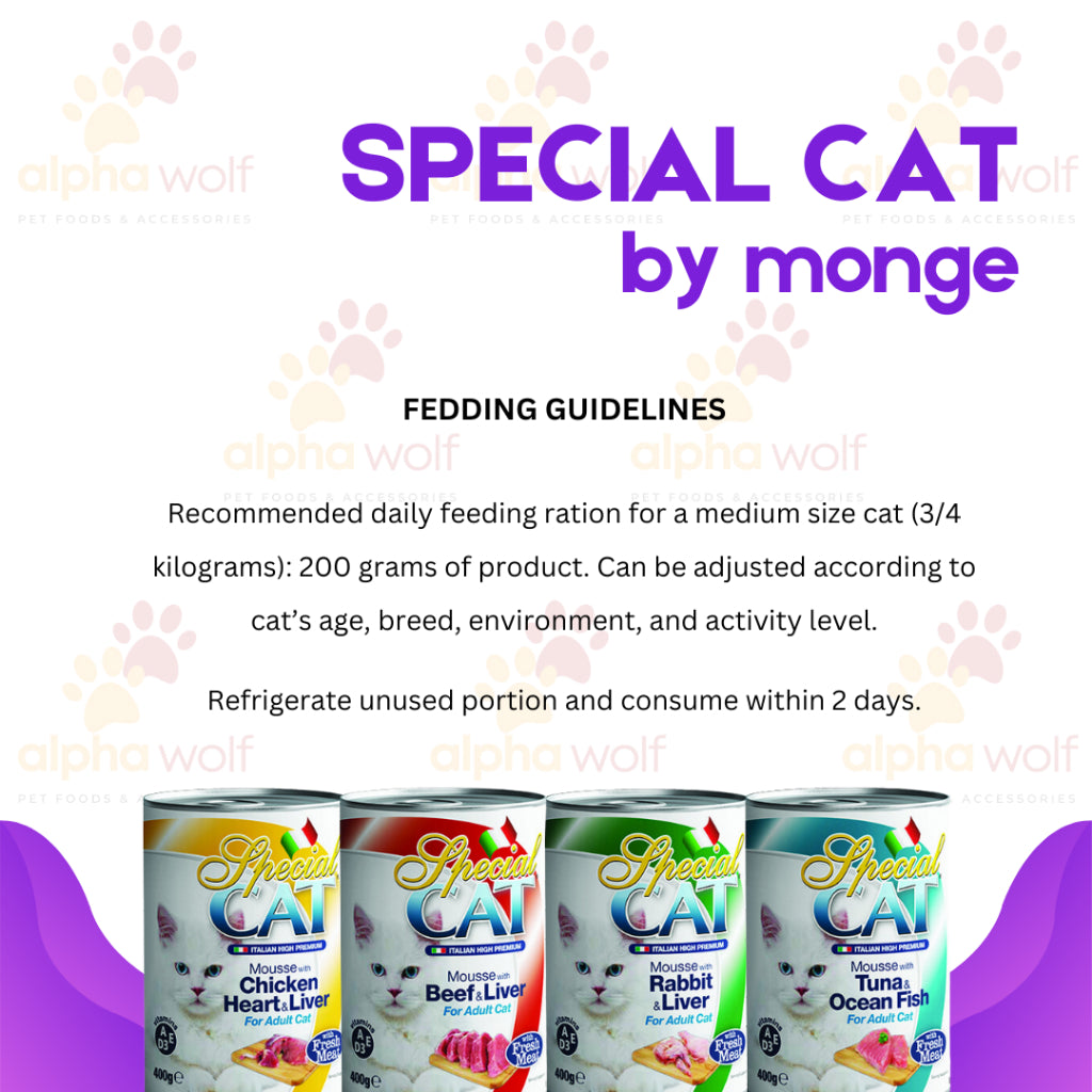 Special Cat Mousse Wet Cat Food 400g