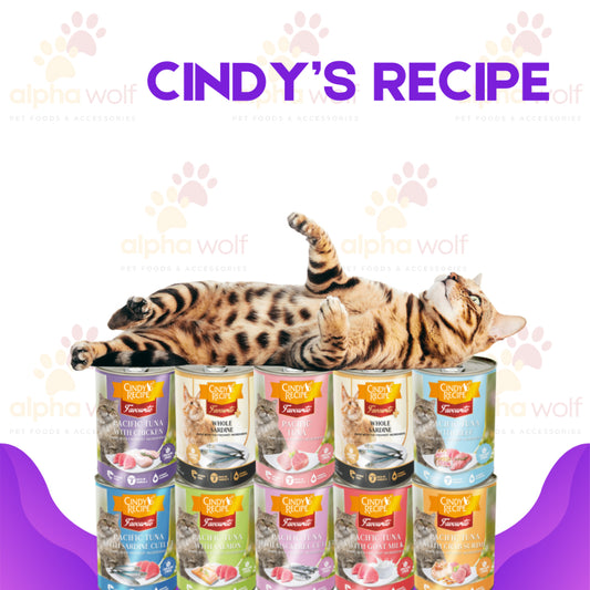Cindy's Recipe Favorite Cat Food Can In 400g