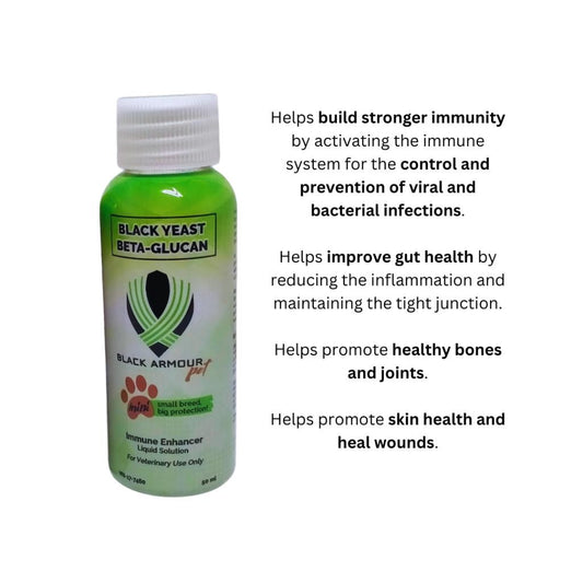 Black Armour Pet Mini Immune Booster for Small Breed 50ml