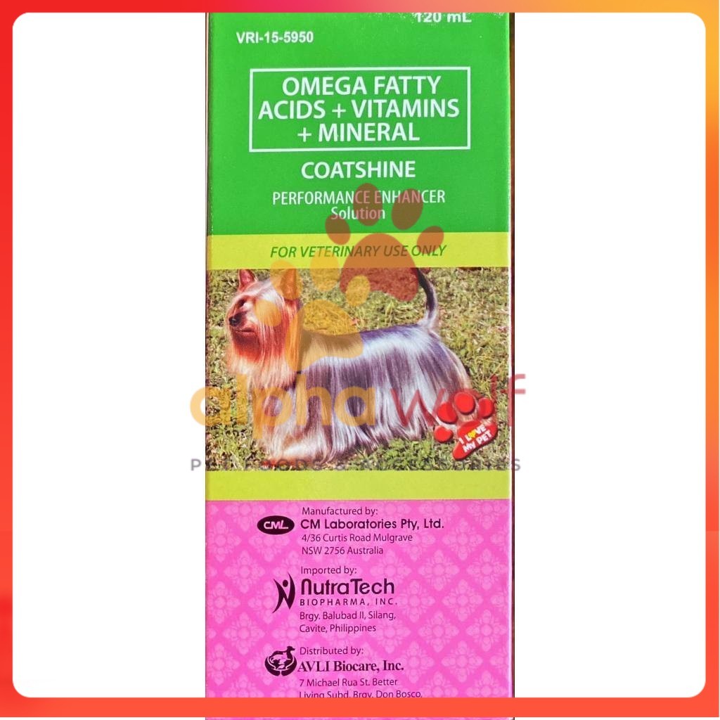 Coat Shine Performance Enhancer 60ml-120ml