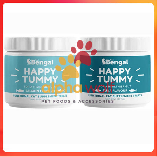 Prof Bengal Happy Tummy Cat Treats & Snacks with Probiotics 150g
