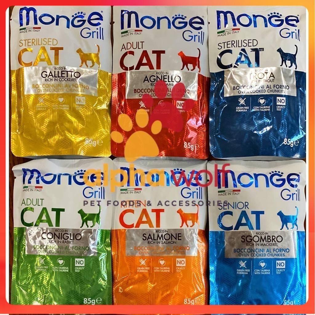 Monge Wet Cat Food 85g