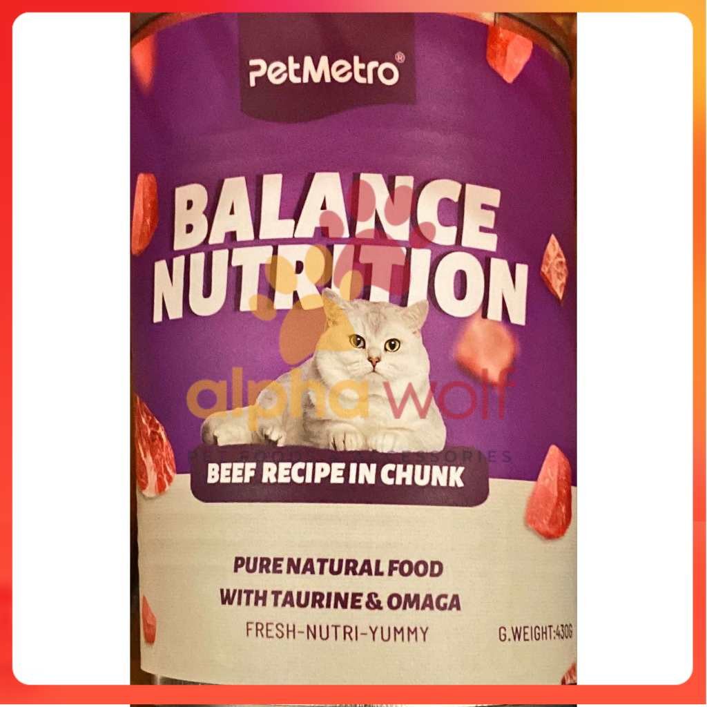 PetMetro Balance Nutrition in Chunk and Jelly 430g