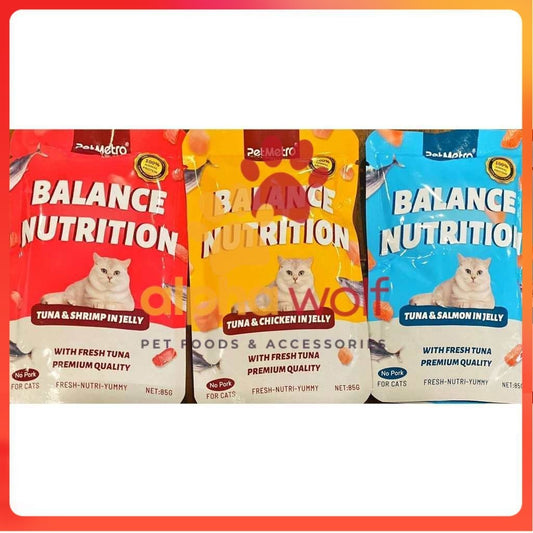 PetMetro Cat Food Balance Nutrition Pouch 85g