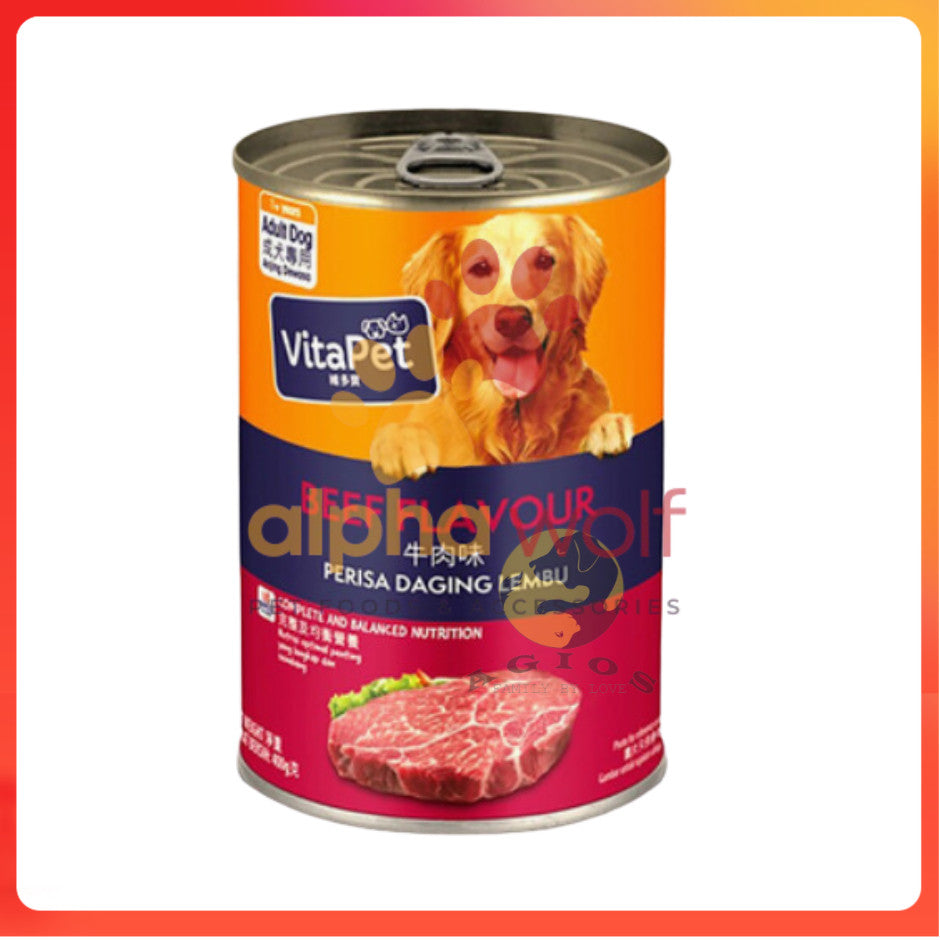 VitaPet Wet Dog Food in Can 400g