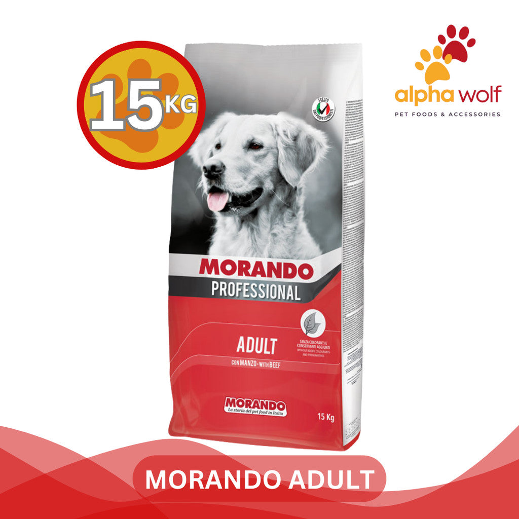 Morando Professional Dry Dog Food for Puppy and Adult