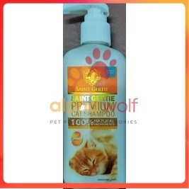Saint Gertie Premium Cat Shampoo 100% Natural Ingredients 250ml