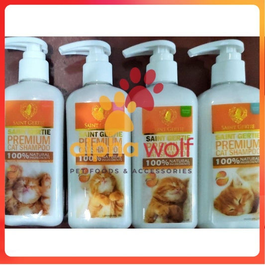 Saint Gertie Premium Cat Shampoo 100% Natural Ingredients 250ml