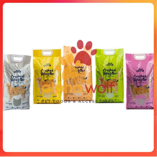 Ultra Crushed Premium Tofu Cat Litter 10L