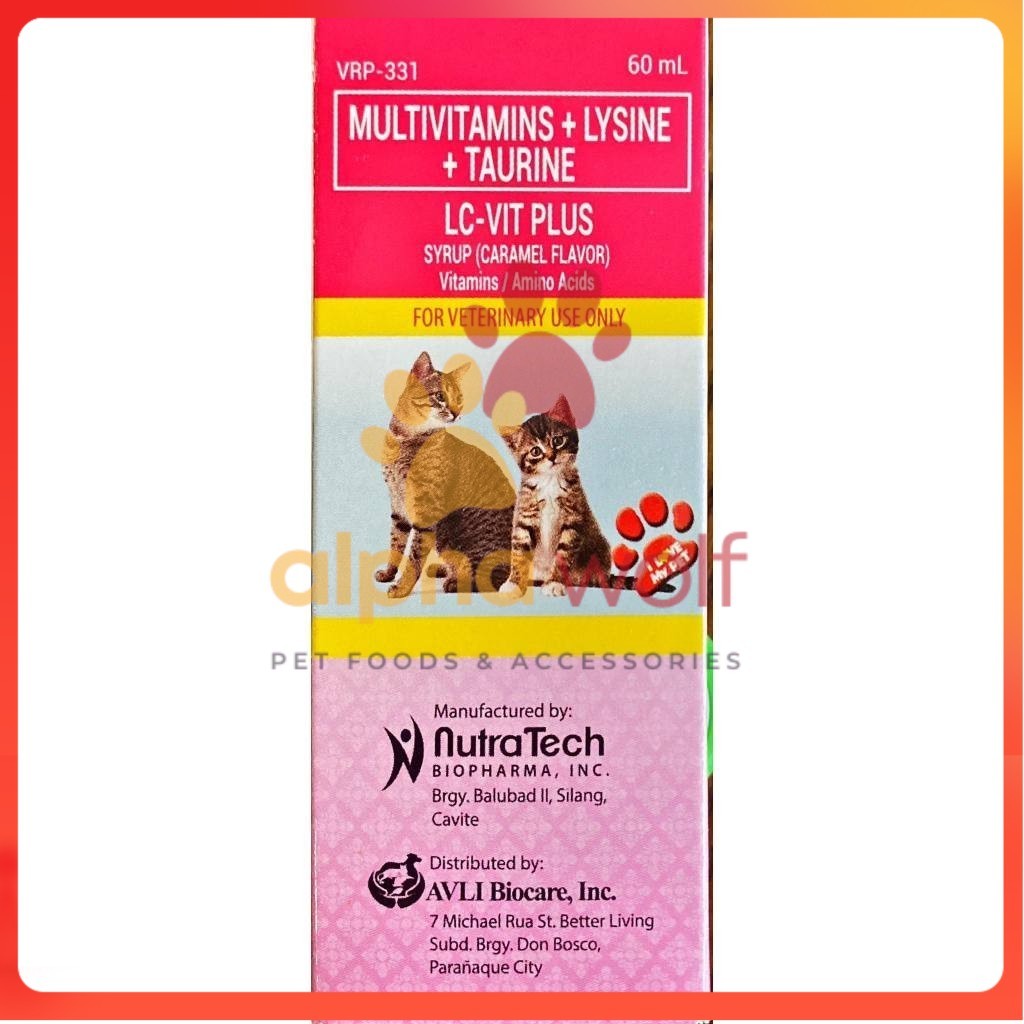 LC-Vit Plus (For Cats) w/ Taurine 60-120ml