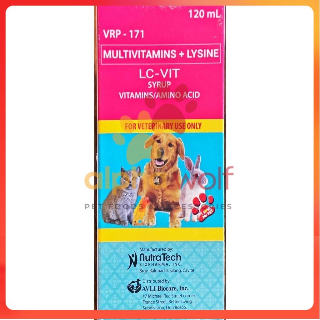 LC-Vit Multivitamins For Pets 60-120ml