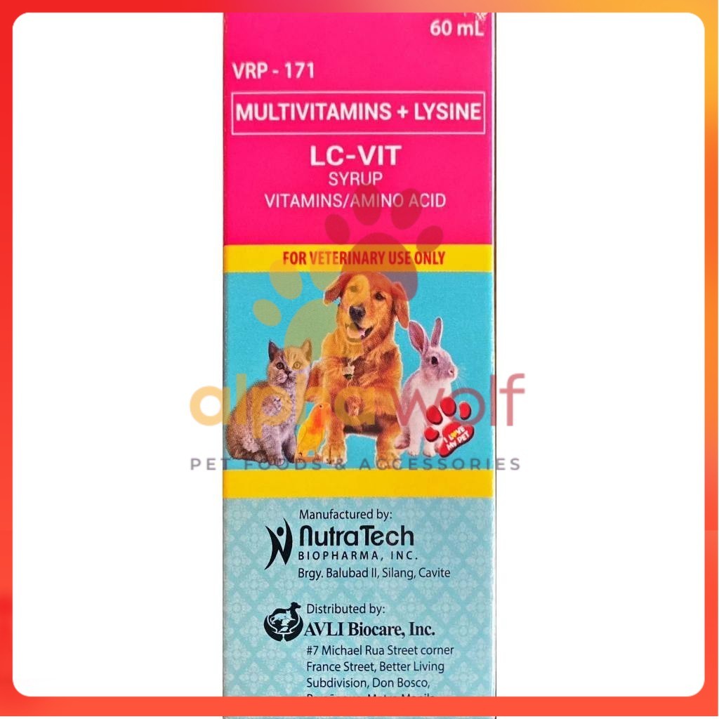 LC-Vit Multivitamins For Pets 60-120ml