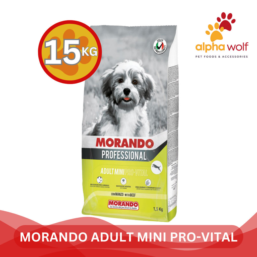 Morando Professional Dry Dog Food for Puppy and Adult
