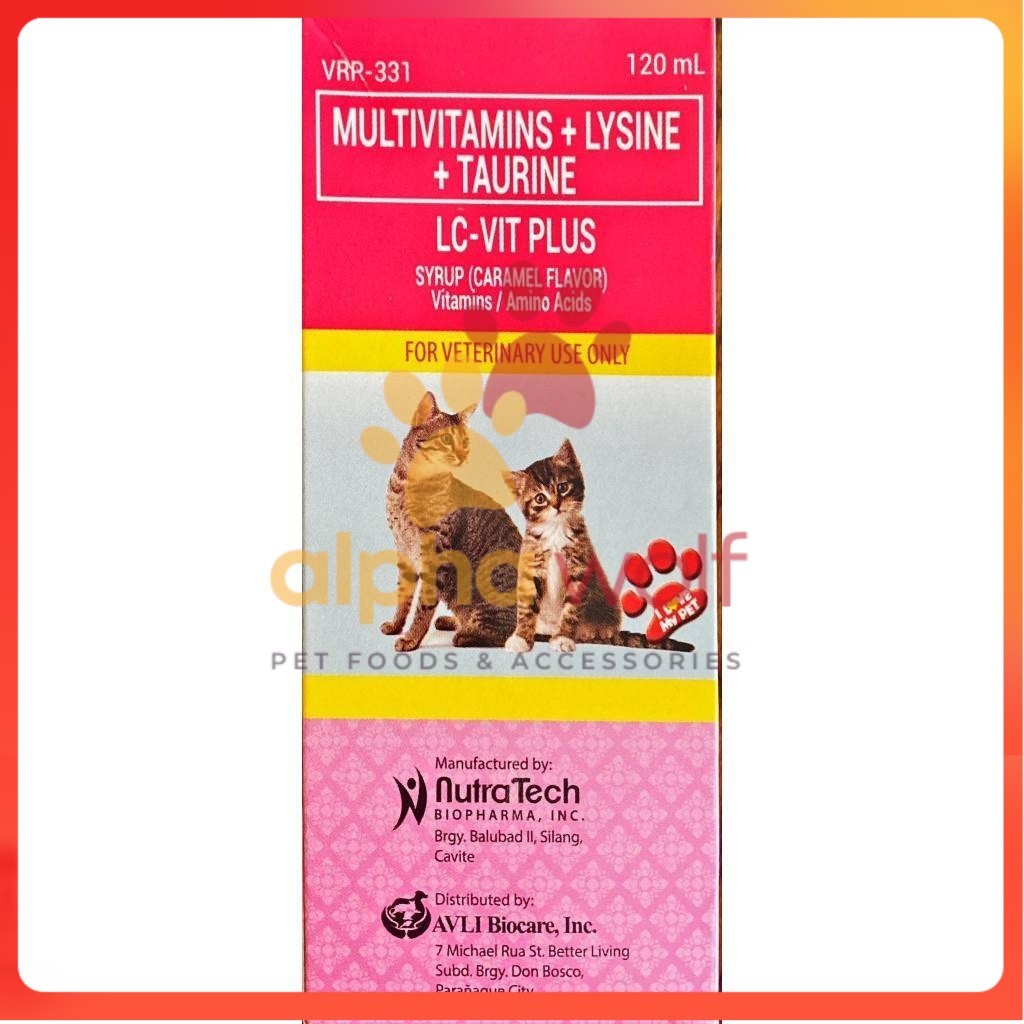 LC-Vit Plus (For Cats) w/ Taurine 60-120ml