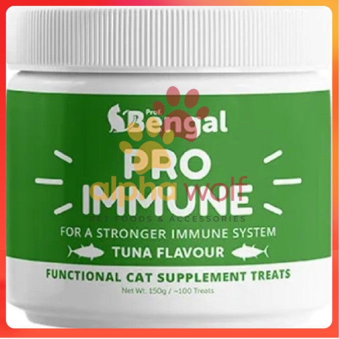 Prof Bengal Pro Immune Cat Treats & Snacks 150g