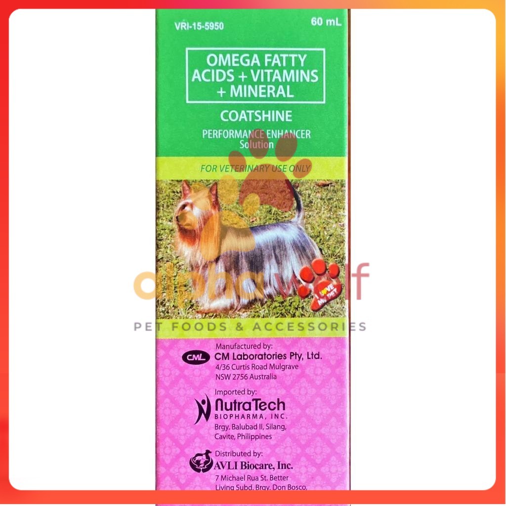 Coat Shine Performance Enhancer 60ml-120ml