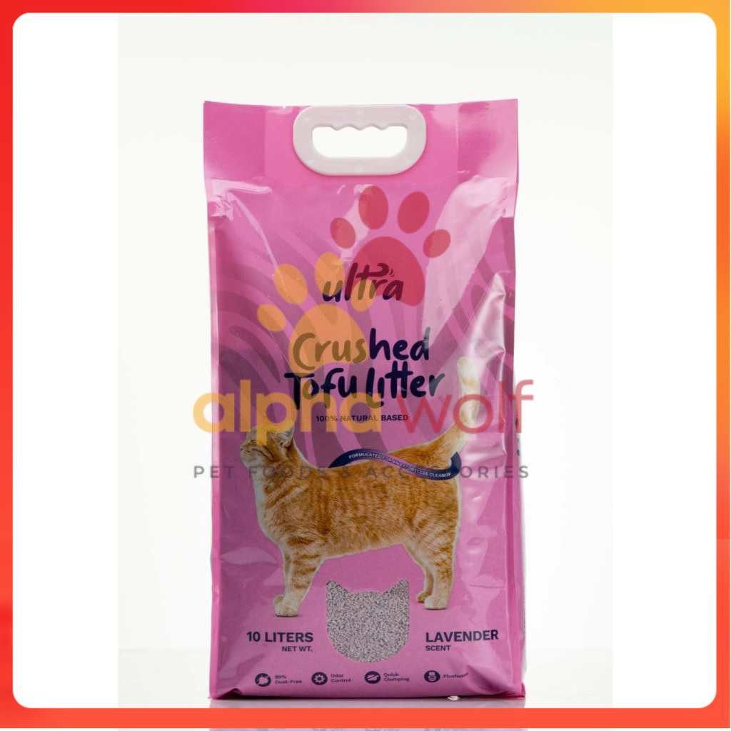 Ultra Crushed Premium Tofu Cat Litter 10L