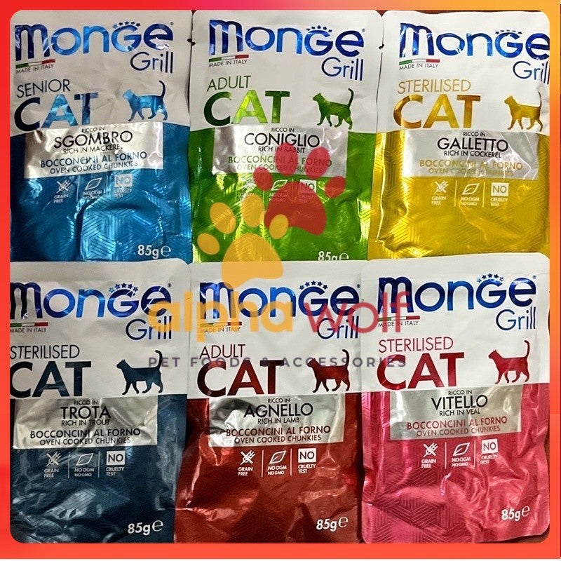 Monge Wet Cat Food 85g
