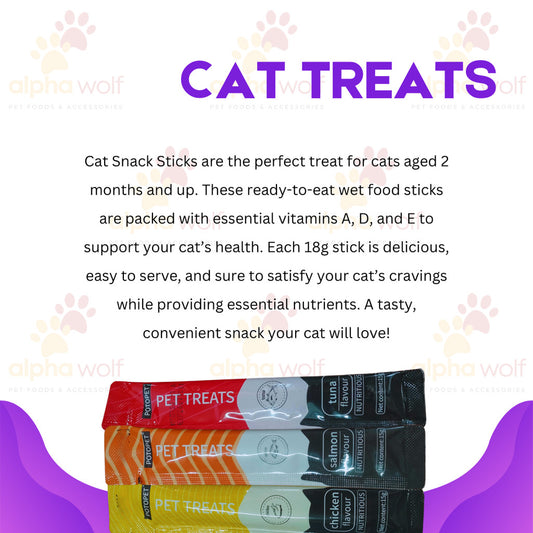BUY 5 TAKE 1 Cat Snack Treats Cat Wet Food Cat Snacks 15g