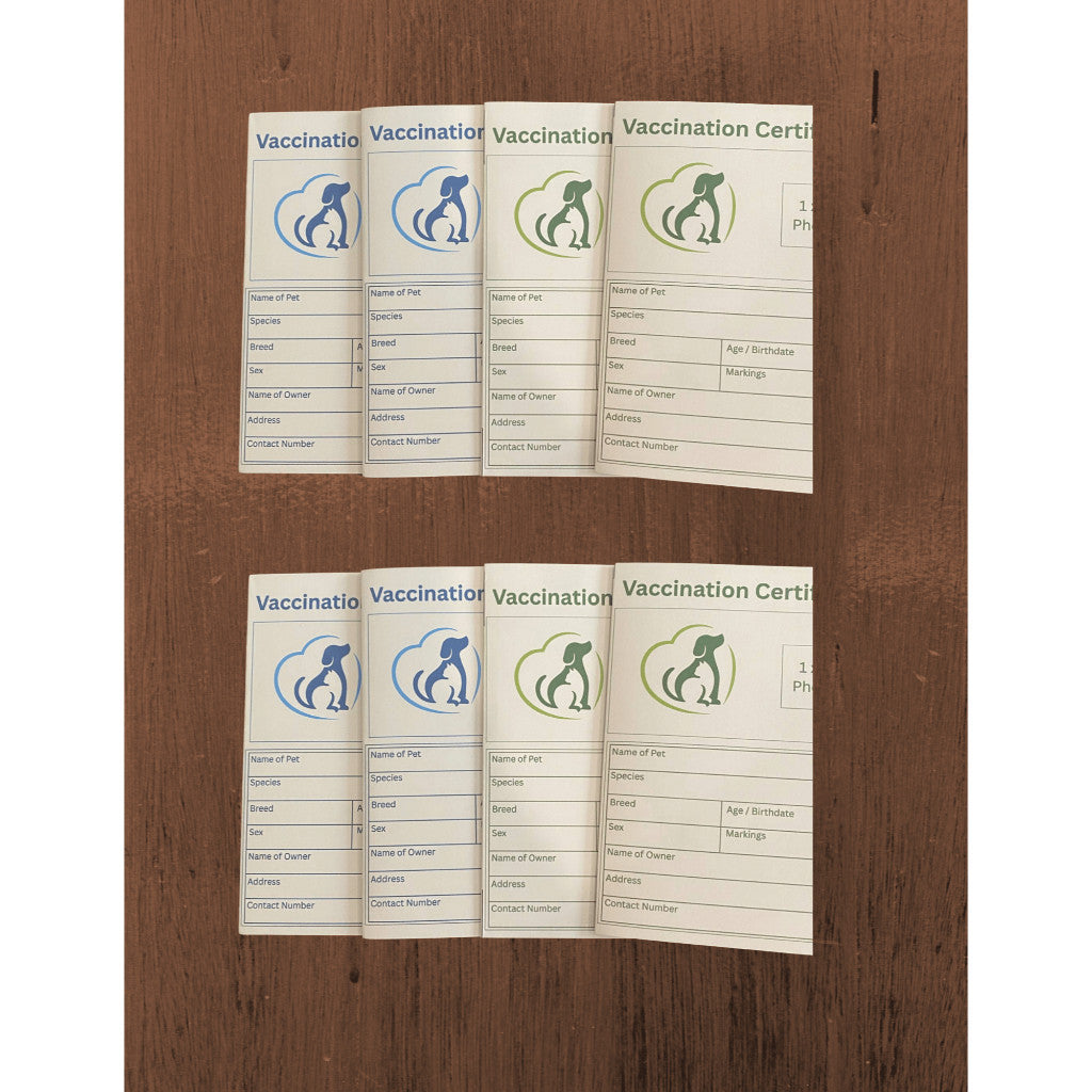 Immunization Pet Vaccination Certificate
